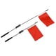 thumbnail image 1 of Pack De 2 Antenas Metálicas Con Bandera Universal Para 1/10 1/12 1/16 Monster Truck Rojo, 1 of 3