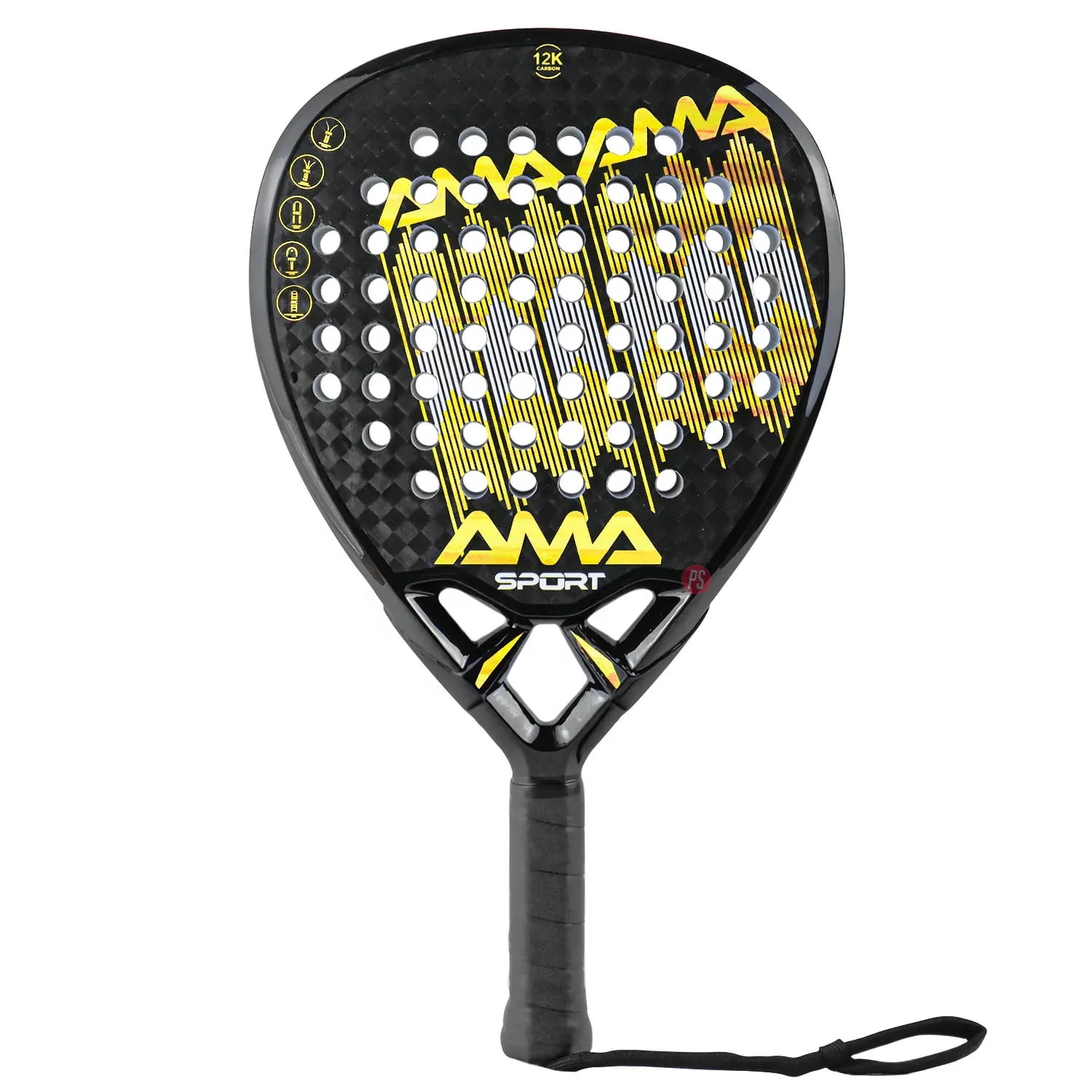 Amasport - Pala De Pádel Ama Sport P78 18k Fibra De Carbono - Ps