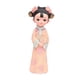 thumbnail image 4 of Estatua De Resina De Ni?a, Figura Coleccionable De Granja, Tradicional China Antigua, Abanico De 12 X 8 X 22 Cm, 4 of 5