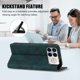 thumbnail image 3 of Funda Billetera para Xiaomi Poco F8 Ultra Imán y Resistente Verde, 3 of 6