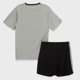 thumbnail image 2 of Pijama Corto Hombre Bicolor Gris, 2 of 6