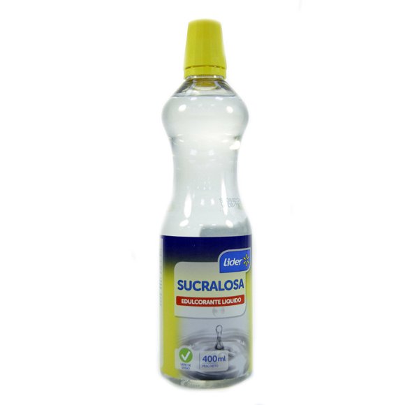 Endulzante Líquido Sucralosa Botella, 400 ml