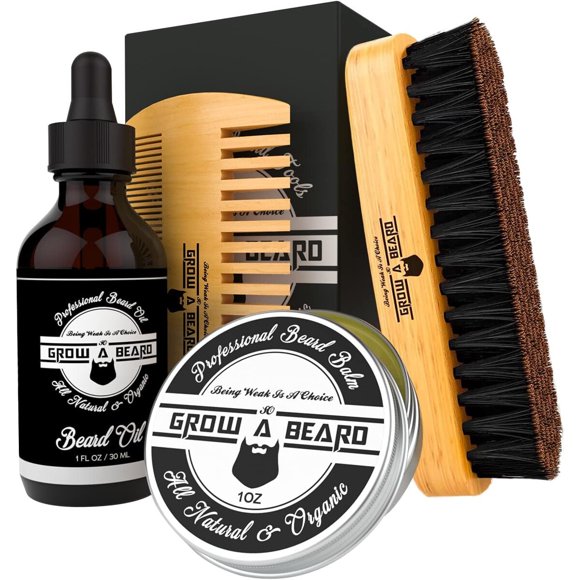 Cepillo Peine Barba Grow Alpha Beard 1 oz (30 ml)