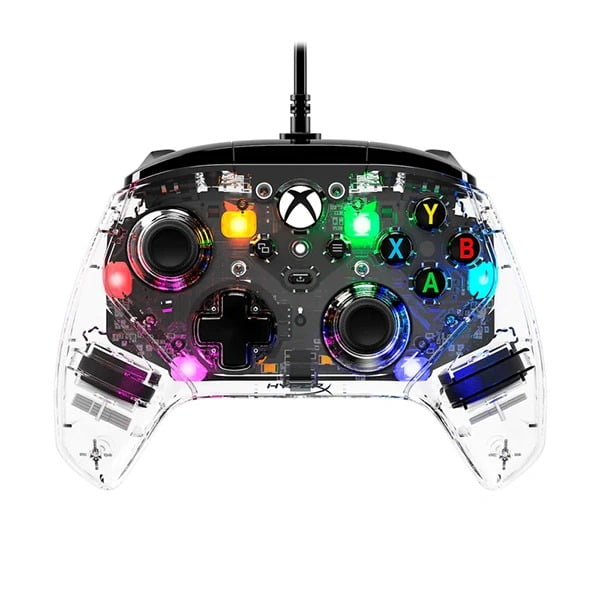 Control Hyperx Clutch Gladiate Rgb Transparente Xbox / Pc