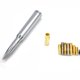 thumbnail image 3 of Mástil de antena cromado Stubby 50 Cal para Ford F150 F250 F350 RAM, 3 of 9