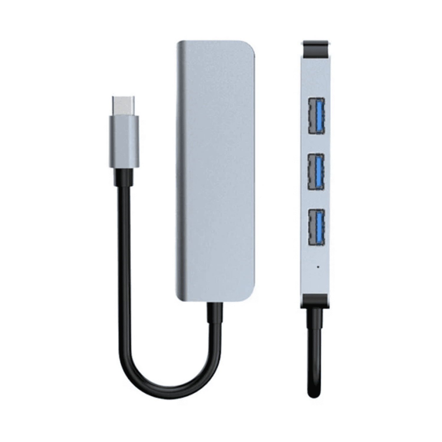 Crusec - Expansión Adaptador Cable Tipo C Cargador Usb 4 Puertos