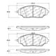 thumbnail image 2 of Pastillas Freno para auto Chevrolet Sonic 2012-2020 Delantero, 2 of 5