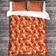 thumbnail image 3 of Juego de funda nórdica 3D con estampados exóticos para funda nórdica de tartán, juego de ropa de cama con funda de almohada, funda de cama de microfibra con cremallera, juego de 3 piezas, ed, 3 of 3