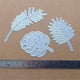 thumbnail image 2 of Matrices de corte de metal para scrapbooking DIY, hojas tropicales, 2 of 6