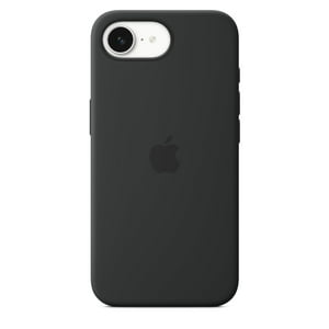 Funda De Silicona Apple Para Iphone 16E, Color Negro
