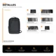 thumbnail image 2 of Mochila Antirrobo Para Notebook Con Cable Usb Impermeable, 2 of 3