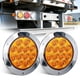 thumbnail image 1 of Luces Traseras de Remolque Nilight 10 cm 12 LED Ámbar Cromado, 1 of 5