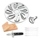 thumbnail image 2 of Cuchillo Para Ostras, Parrilla Para Ostras, Herramienta Abridor De Ostras, Soporte De Madera, Herramientas Para Mariscos, 2 of 3