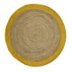 thumbnail image 2 of Alfombra Yute Red. Cancun 150X150 Mostaza, 2 of 4