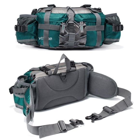 Riñonera Bp Vision para exteriores, impermeable, para senderismo, verde