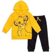 Conjunto De Ropa Polar Disney Lion King Simba Para Niños Pequeños, 5T