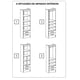 thumbnail image 5 of Clóset Ro22Ciof 2 Puertas 2 Cajones Canela - Blanco, 5 of 7