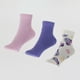 thumbnail image 1 of Tripack Calcetines Niña Rosado Full Print Minnie Disney, 1 of 11