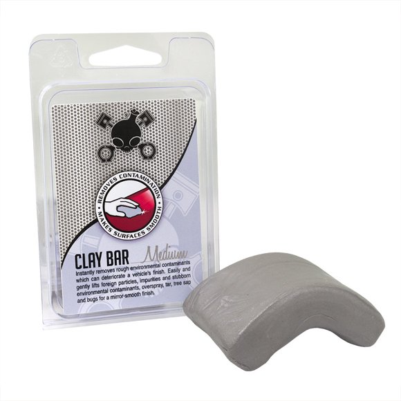 Clay Bar Chemical Guys CLY_402, tamaño mediano, 100 g, color gris