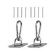 thumbnail image 5 of Pad Eye Plate Swing Hook Para Accesorios De Barco Cuerda De Cubierta Fitting Uso Doméstico StyleA, 5 of 5