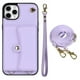 thumbnail image 1 of Crossbody PU Leather Wallet Case For IPhone 14 13 12 Mini 11 Pro X XS Max XR 8 7 SE 2020 2022 Card Slots Magnetic Lanyard Phone Cover, 1 of 5
