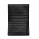 thumbnail image 4 of Wallet Breed Porter de piel auténtica con doble pliegue, color negro, 4 of 10