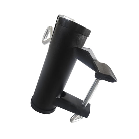 Ioensy - Soporte De Abrazadera Para Sombrilla De Patio Soporte De Sombrilla De Montaje En Cubierta Para Barandilla De Muelle De Patio