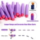 thumbnail image 4 of Kit de chaleco táctico Hely Cancy Girls con Blaster Nerf Purple, 4 of 7