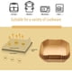 thumbnail image 5 of Forros de papel Air Fryer TOGOO 125 piezas antiadherentes desechables, 5 of 7