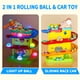 thumbnail image 3 of Rampa 2 en 1 de Toy Funwee para balones rodantes y coches de carreras para niños pequeños, 3 of 6