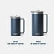 thumbnail image 2 of Cafetera de prensa francesa YETI Rambler 1.9L Rescue Red, 2 of 3