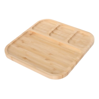 Genérico - Tabla De Picar De Madera 25Cm Cuadrada