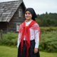 thumbnail image 1 of Traje Tipico Chilote Fiestas Patrias Niña Blusa y Accesorios, 1 of 3