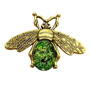 Bothyi - Abeja Máquina De Coser Pin Minder Abeja Magnético Pin Guardián Para Coser Adulto Verde