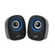 thumbnail image 1 of Parlantes Para PC 2.0 USB Jack 3.5 Negro Azul Q160, 1 of 5