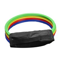 Ioensy - 12 Aros De Agilidad Versátiles Para Saltar, Ideales Para Juegos De Lanzamiento Y Ejercicios De Gimnasia (30 Cm).