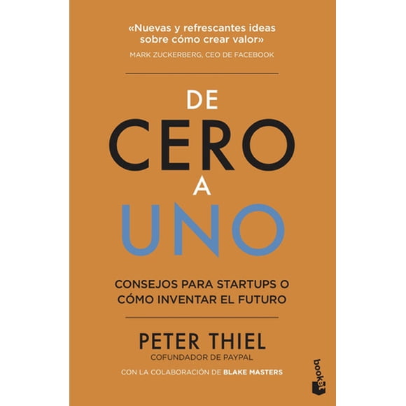 Libro De Cero A Uno - Peter Thiel