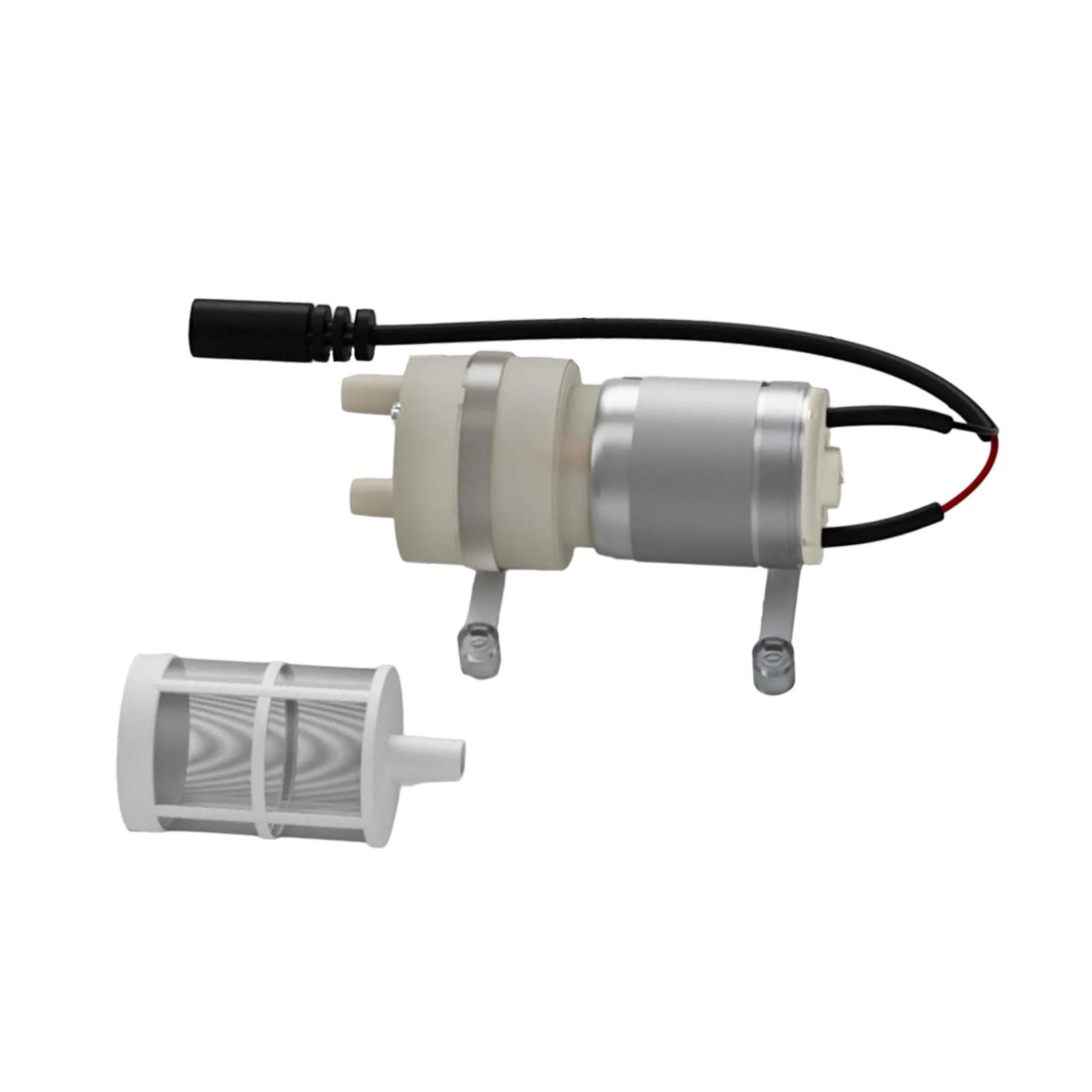 Bothyi - Bomba De Diafragma Autocebante De 12 V Cc, Silenciosa, Para Enfriadores De Agua Y Dispensadores De Agua Para Vehículos Recreativos Con Cable.