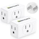 thumbnail image 1 of Adaptador de enchufe de pared LENCENT de 2 a 3 clavijas, 1 of 8