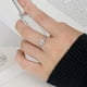 thumbnail image 3 of Cute Heart Design 925 Sterling Silver Promise Ring with Shining Zircon Inlay - Perfect Engagement and Wedding Jewelry for Women, 3 of 4