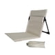 thumbnail image 3 of Silla De Playa Con Respaldo Estera De Playa Silla De Salón Silla Plegable Portátil Beige, 3 of 5