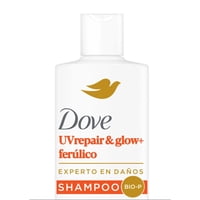 Shampoo Uv Repair & Glow + Ferulico 370 Ml Dove