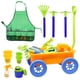 thumbnail image 1 of Juego de juguetes de jardinería 4E's Novelty de 15 piezas con vagón y delantal, 1 of 9