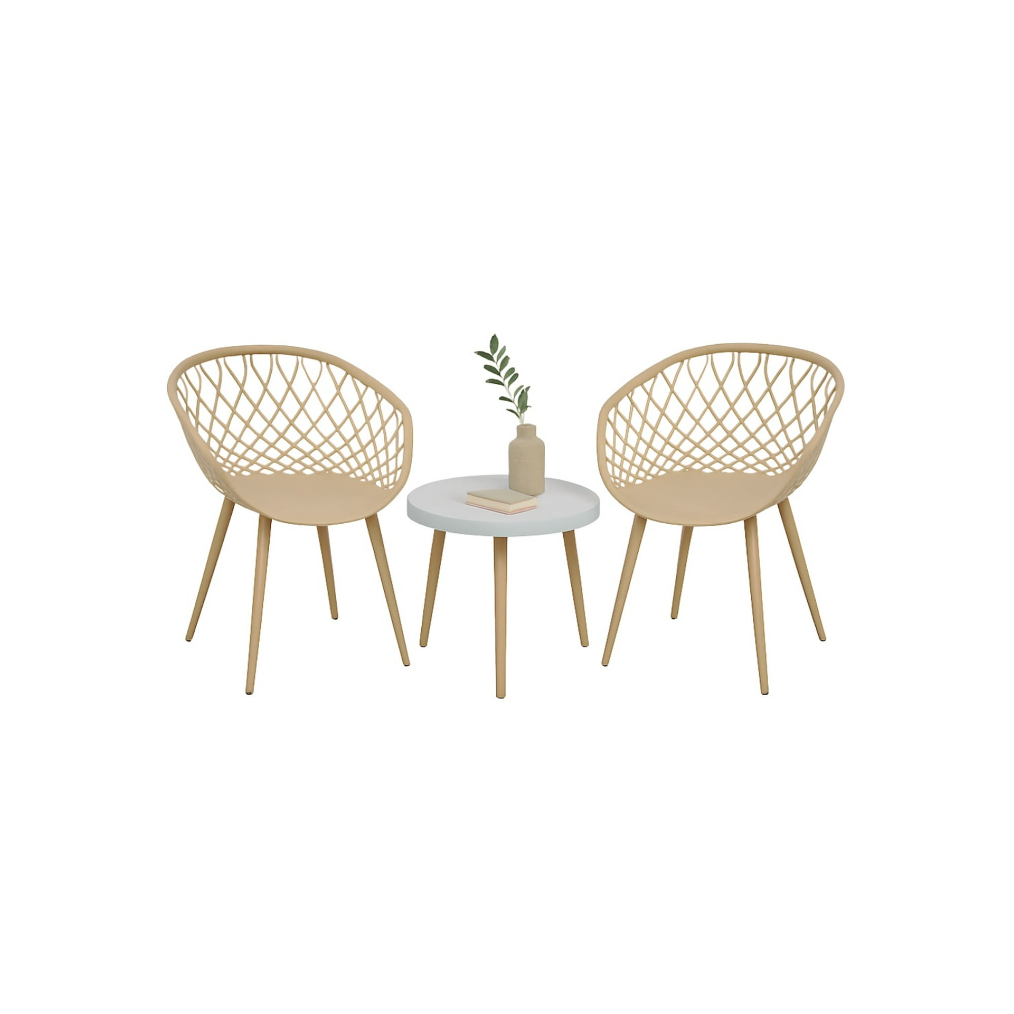 Habita2 Chile - Set De Terraza Magic Mesh - Beige
