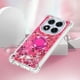 thumbnail image 5 of FOXDOCK Funda Glitter Líquida para Xiaomi Redmi Note 14 Pro Plus 5G con Anillo Brillante, TPU Antichoques y Esquinas Reforzadas, Soporte, 5 of 6