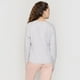 thumbnail image 2 of Polera Niña Manga Larga Metalizada Gris Corona, 2 of 5