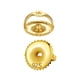 thumbnail image 3 of Pendientes Con Parte Trasera Para Adultos Y Mujeres, Para Uso Diario, Fiesta, Halloween, Dorado, 3 of 5