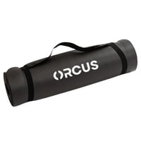 Mat De Yoga Y Pilates Alta Densidad 10Mm Orcus Negro