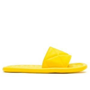Sandalia Mujer Amarillo Catu Chancleta