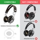 thumbnail image 4 of Almohadillas Geekria Comfort Velour de repuesto para Sennheiser Momentum On-Ear, 4 of 7